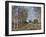 Corner of the Wood Close to Fontainbleau, 1883-Alfred Sisley-Framed Giclee Print