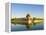 Corner Tower and Moat-Xiaoyang Liu-Framed Premier Image Canvas