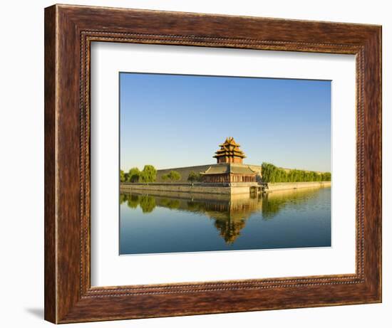 Corner Tower and Moat-Xiaoyang Liu-Framed Photographic Print