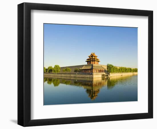 Corner Tower and Moat-Xiaoyang Liu-Framed Photographic Print