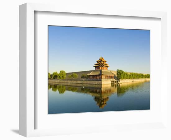 Corner Tower and Moat-Xiaoyang Liu-Framed Photographic Print