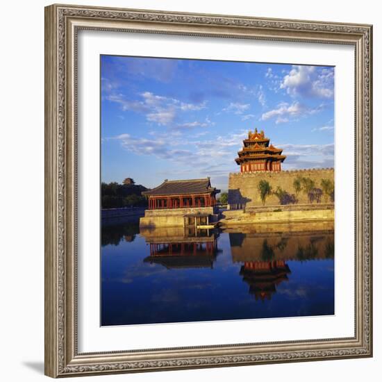 Corner Tower of Forbidden City-Liu Liqun-Framed Photographic Print