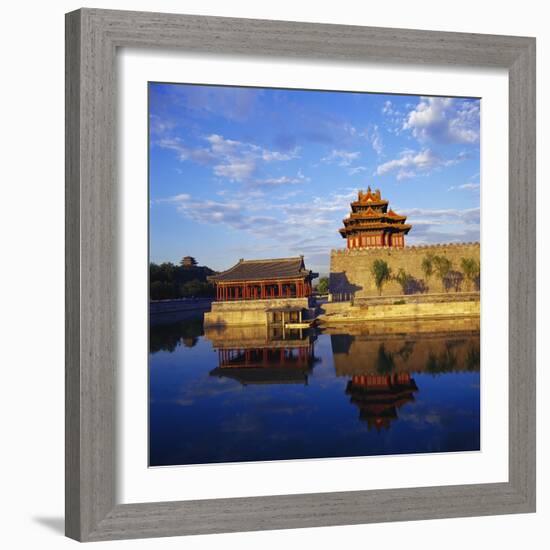 Corner Tower of Forbidden City-Liu Liqun-Framed Photographic Print