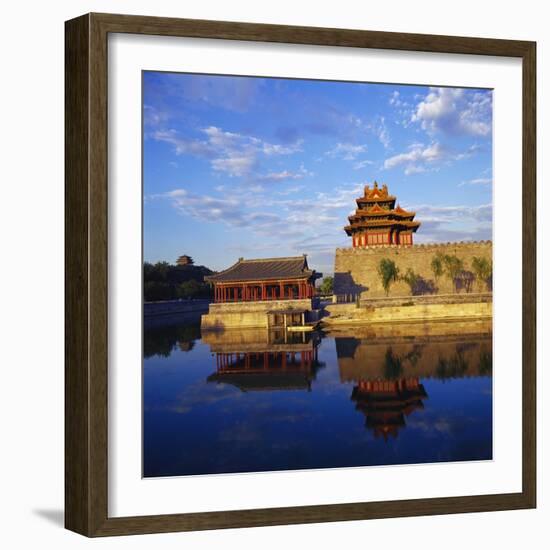 Corner Tower of Forbidden City-Liu Liqun-Framed Photographic Print