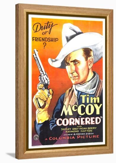 Cornered, Tim McCoy, 1932-null-Framed Stretched Canvas