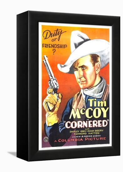 Cornered, Tim McCoy, 1932-null-Framed Stretched Canvas