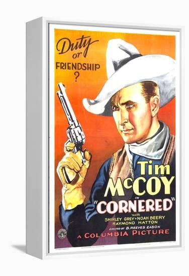 Cornered, Tim McCoy, 1932-null-Framed Stretched Canvas