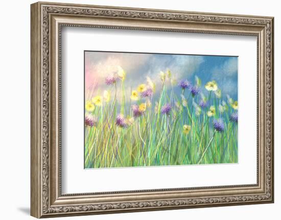Cornflower Meadow-Claire Westwood-Framed Premium Giclee Print
