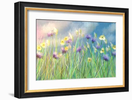 Cornflower Meadow-Claire Westwood-Framed Art Print