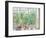 Cornflowers and Kitchen Garden-Timothy Easton-Framed Giclee Print