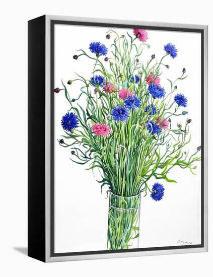 Cornflowers-Christopher Ryland-Framed Premier Image Canvas