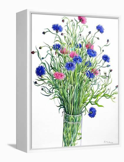 Cornflowers-Christopher Ryland-Framed Premier Image Canvas