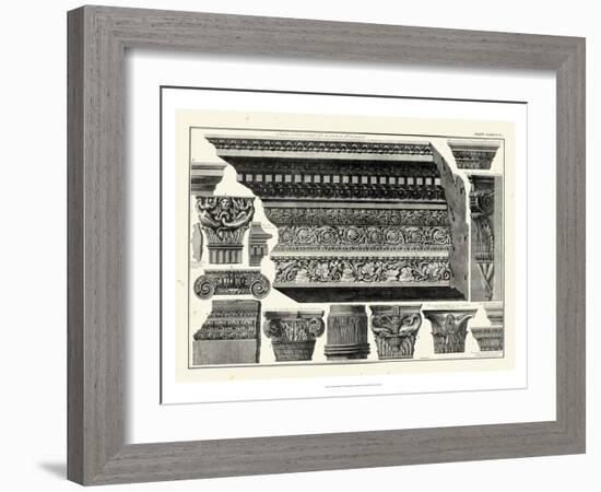 Cornice et Damiani-Giovanni Battista Piranesi-Framed Art Print