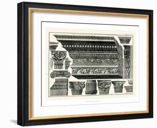 Cornice et Damiani-Giovanni Battista Piranesi-Framed Art Print