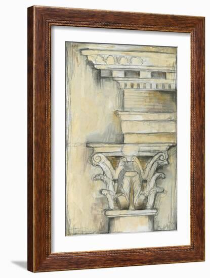 Cornice Rendering II-Jennifer Goldberger-Framed Art Print