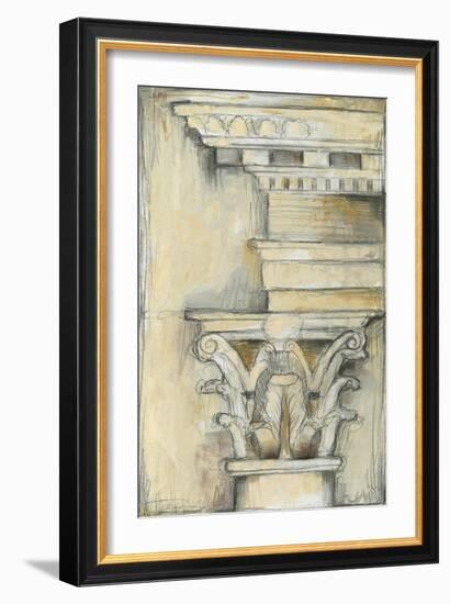 Cornice Rendering II-Jennifer Goldberger-Framed Art Print