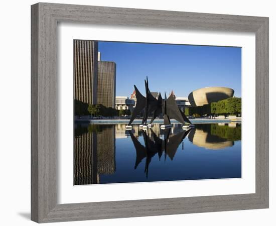 Corning Tower in Empire State Plaza, State Capitol Complex, Albany, New York State, USA-Richard Cummins-Framed Photographic Print