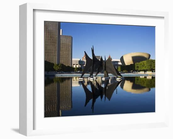 Corning Tower in Empire State Plaza, State Capitol Complex, Albany, New York State, USA-Richard Cummins-Framed Photographic Print