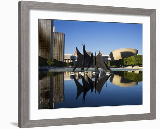 Corning Tower in Empire State Plaza, State Capitol Complex, Albany, New York State, USA-Richard Cummins-Framed Photographic Print