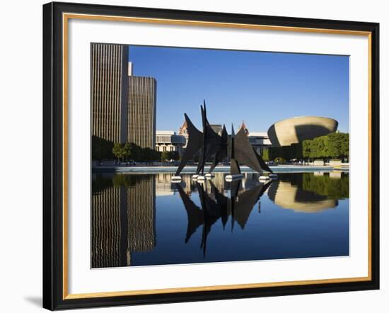 Corning Tower in Empire State Plaza, State Capitol Complex, Albany, New York State, USA-Richard Cummins-Framed Photographic Print