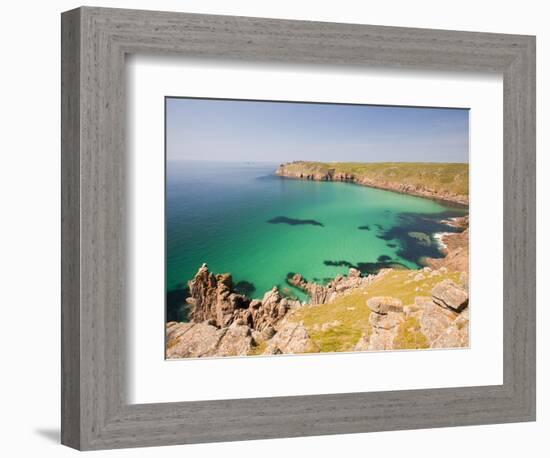 Cornish coastal scenery-Ashley Cooper-Framed Photographic Print