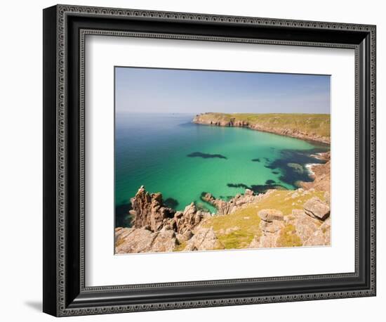Cornish coastal scenery-Ashley Cooper-Framed Photographic Print