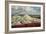 Cornish Landscape - China Clay Quarries at St. Austell-Vic Trevett-Framed Giclee Print