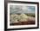 Cornish Landscape - China Clay Quarries at St. Austell-Vic Trevett-Framed Giclee Print