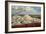 Cornish Landscape - China Clay Quarries at St. Austell-Vic Trevett-Framed Giclee Print