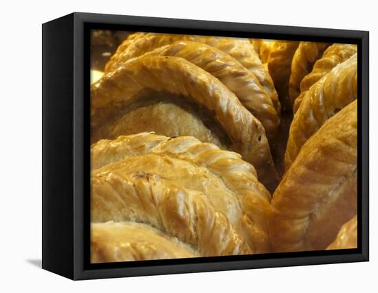 Cornish Pasties, Padstow, Cornwall, England, United Kingdom, Europe-Alan Copson-Framed Premier Image Canvas