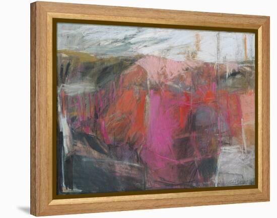 Cornish Pink-Jeannette Hayes-Framed Stretched Canvas