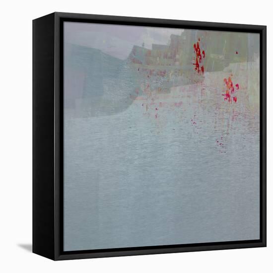 Cornish Quay-Doug Chinnery-Framed Premier Image Canvas