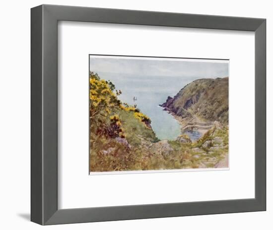 Cornish Scenery: Lamorna Cove-G.f. Nicholls-Framed Photographic Print