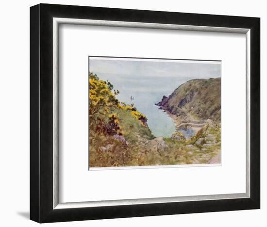 Cornish Scenery: Lamorna Cove-G.f. Nicholls-Framed Photographic Print