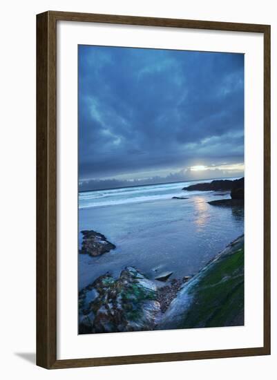 Cornish Swell-Tim Kahane-Framed Photographic Print