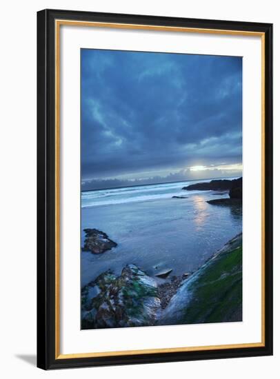 Cornish Swell-Tim Kahane-Framed Photographic Print