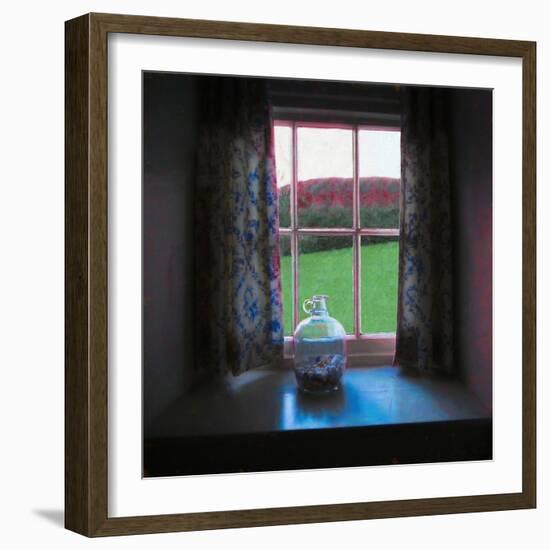 Cornish Window, 2021, (Digital Composite)-Helen White-Framed Giclee Print