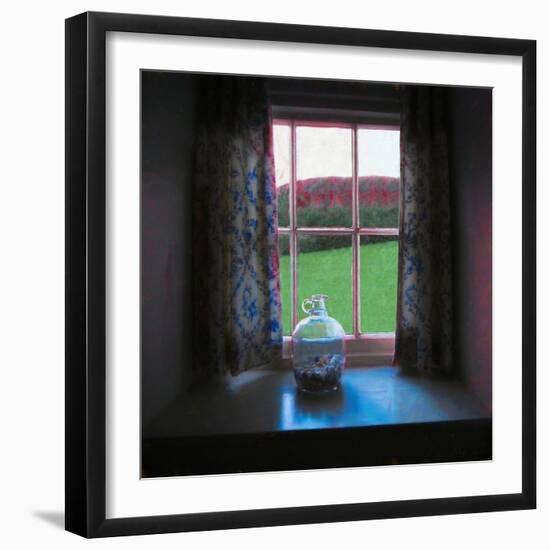 Cornish Window, 2021, (Digital Composite)-Helen White-Framed Giclee Print