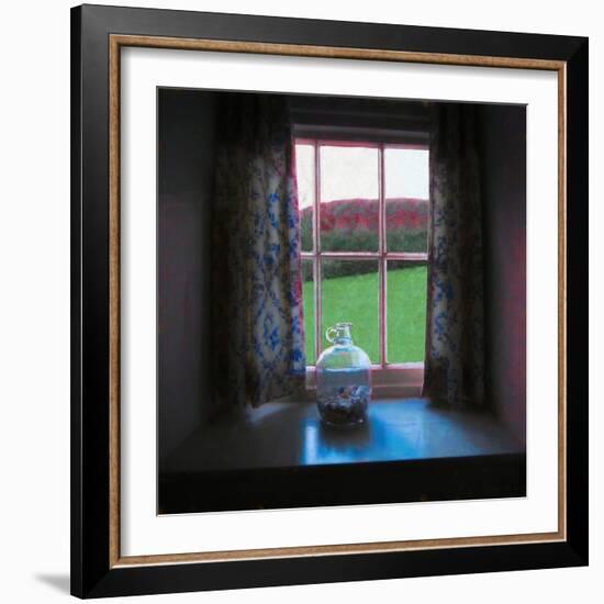 Cornish Window, 2021, (Digital Composite)-Helen White-Framed Giclee Print