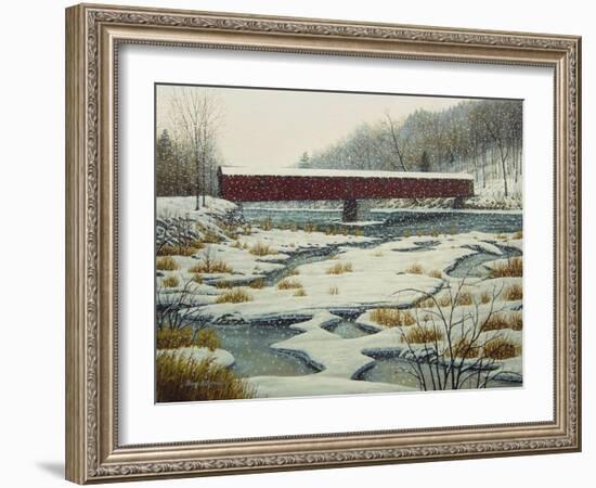 Cornwall Bridge-Bruce Dumas-Framed Giclee Print