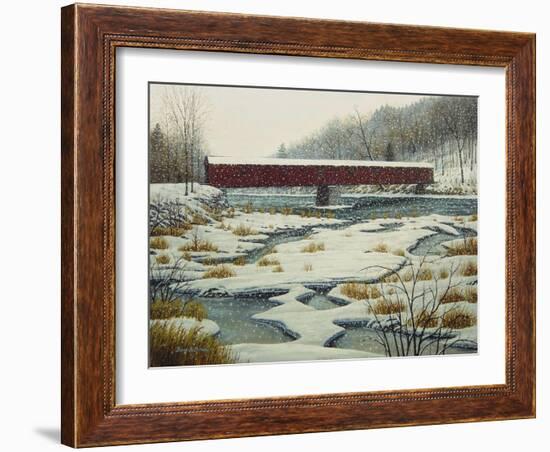 Cornwall Bridge-Bruce Dumas-Framed Giclee Print