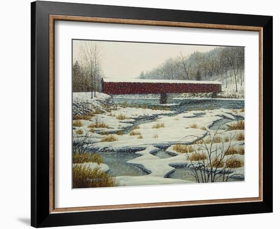 Cornwall Bridge-Bruce Dumas-Framed Giclee Print