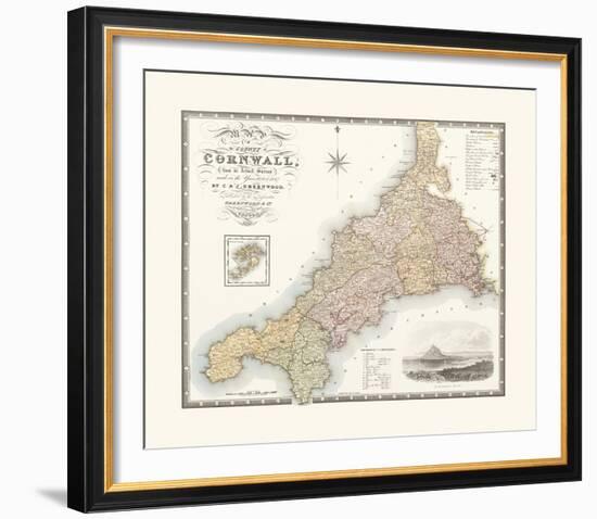 Cornwall-C & J Greenwood-Framed Premium Giclee Print