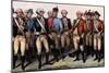 Cornwallis' Surrender-Currier & Ives-Mounted Art Print