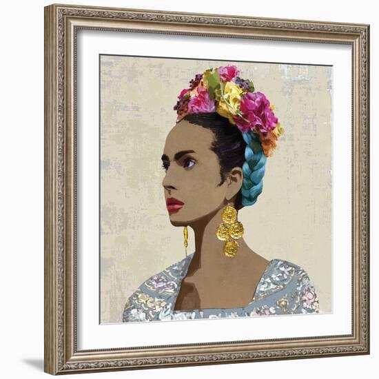 Corona de Flores-Mark Chandon-Framed Giclee Print