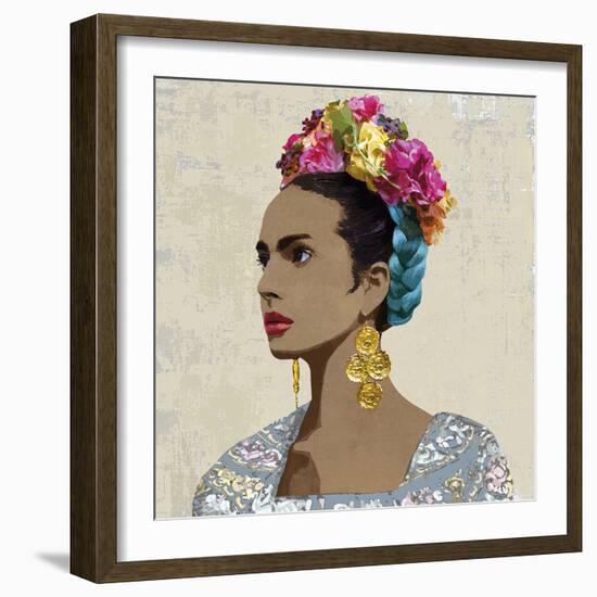 Corona de Flores-Mark Chandon-Framed Giclee Print