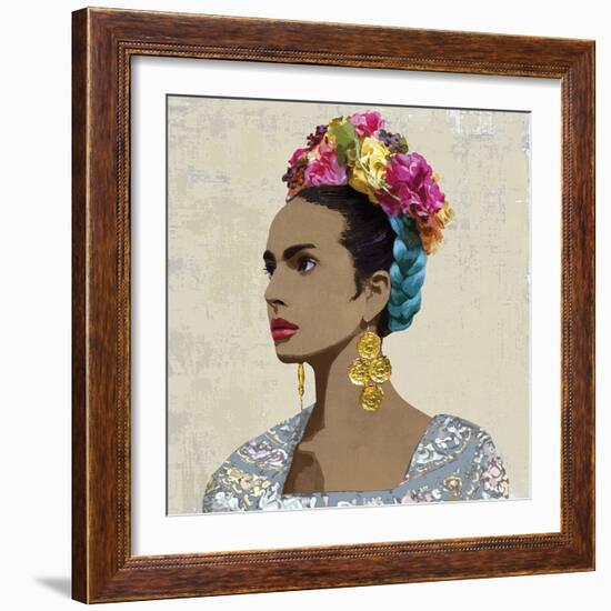 Corona de Flores-Mark Chandon-Framed Giclee Print