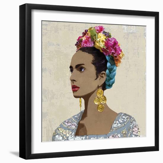 Corona de Flores-Mark Chandon-Framed Giclee Print