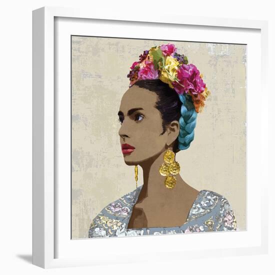 Corona de Flores-Mark Chandon-Framed Giclee Print