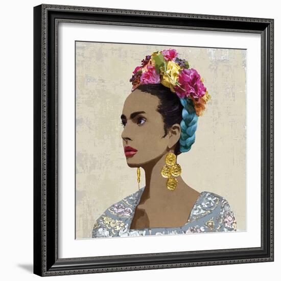 Corona de Flores-Mark Chandon-Framed Giclee Print